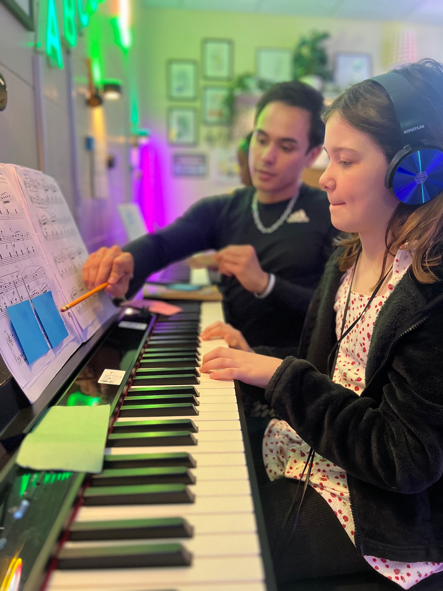 Piano student 7