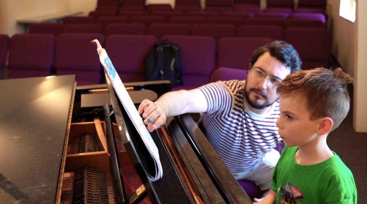 Piano student 5