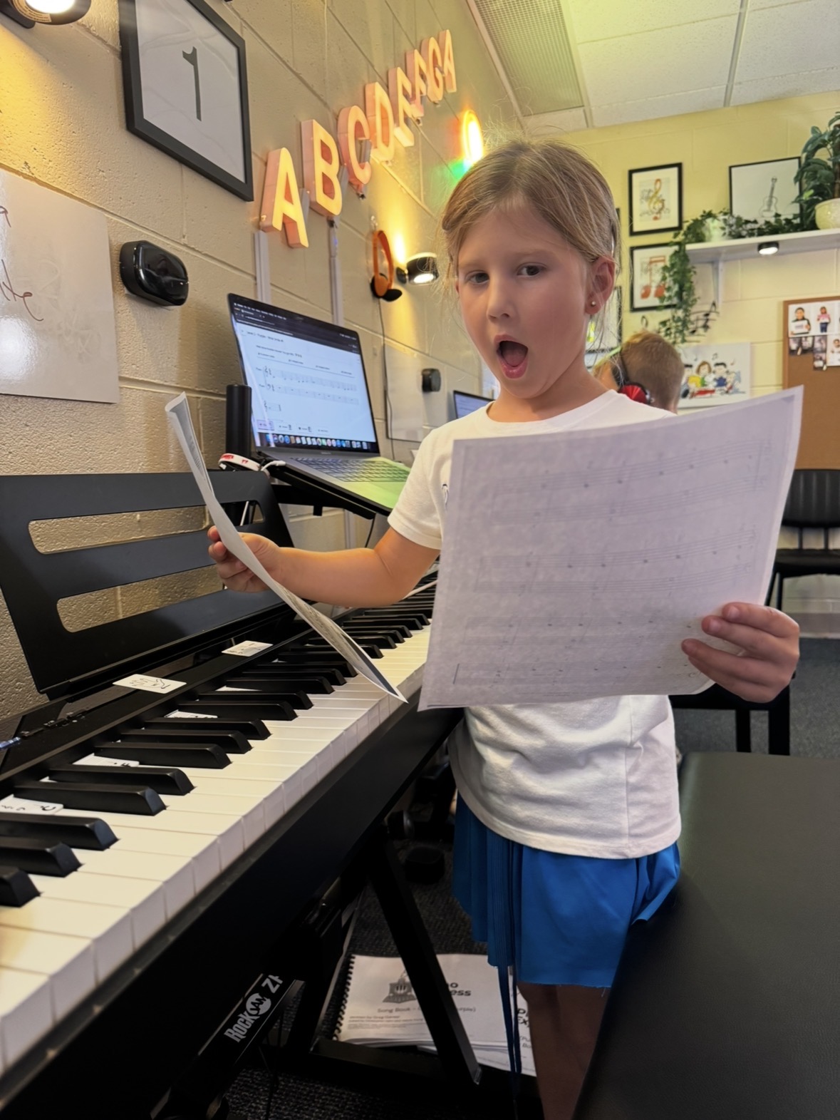 Piano student 6